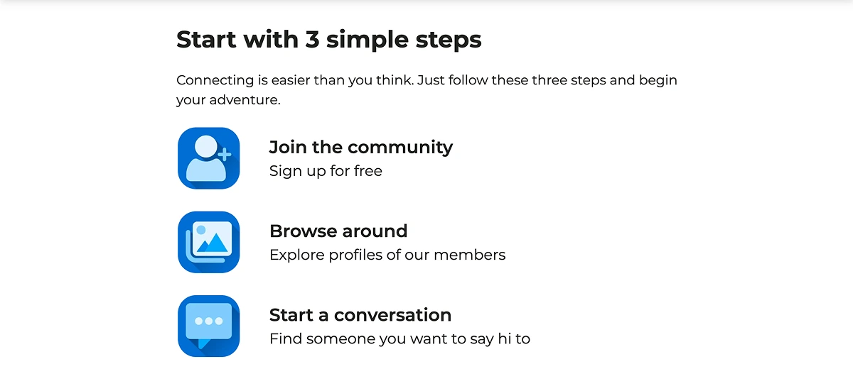 LauraDate dating site sign up process